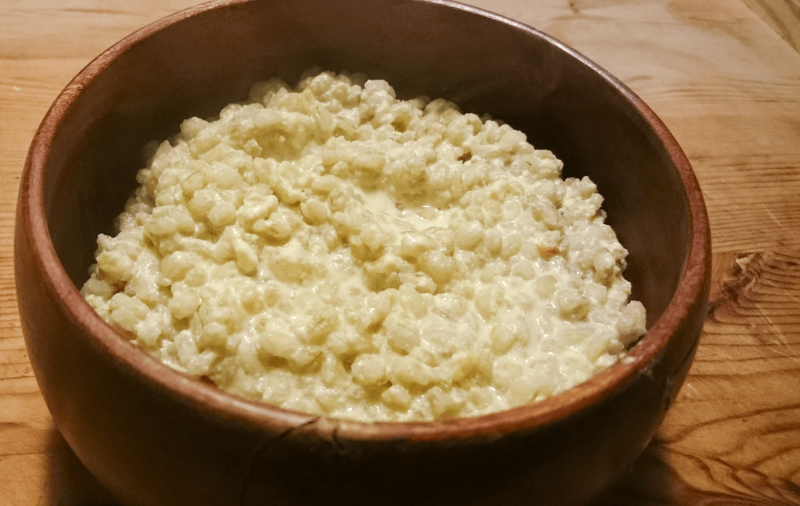 Каша пшенная молочная