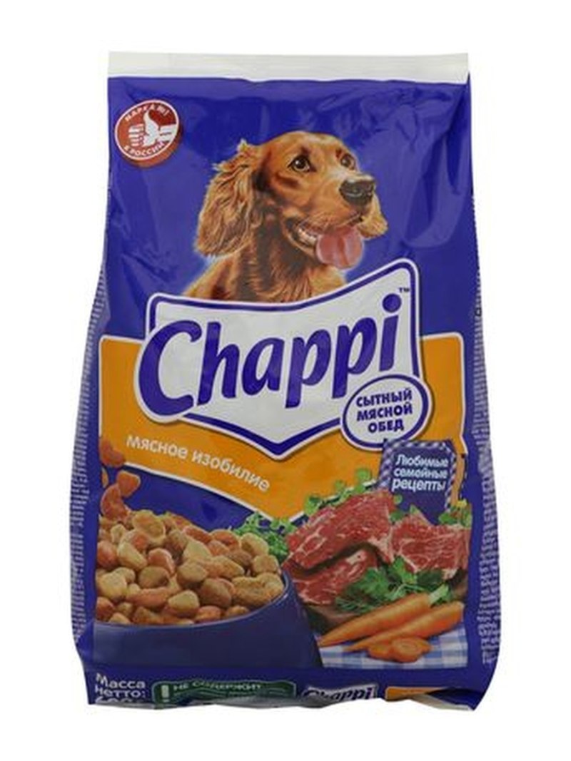 Корм для собак Chappi говядина 600г