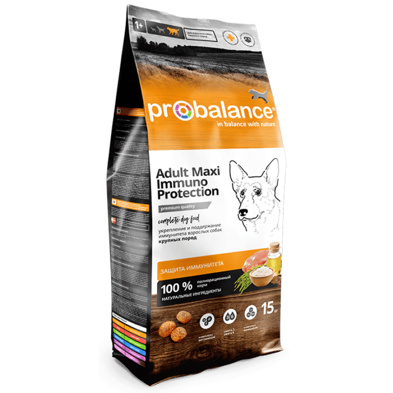 Корм для собак PROBALANCE (15 кг) Gourmet Diet Beef & Rabbit
