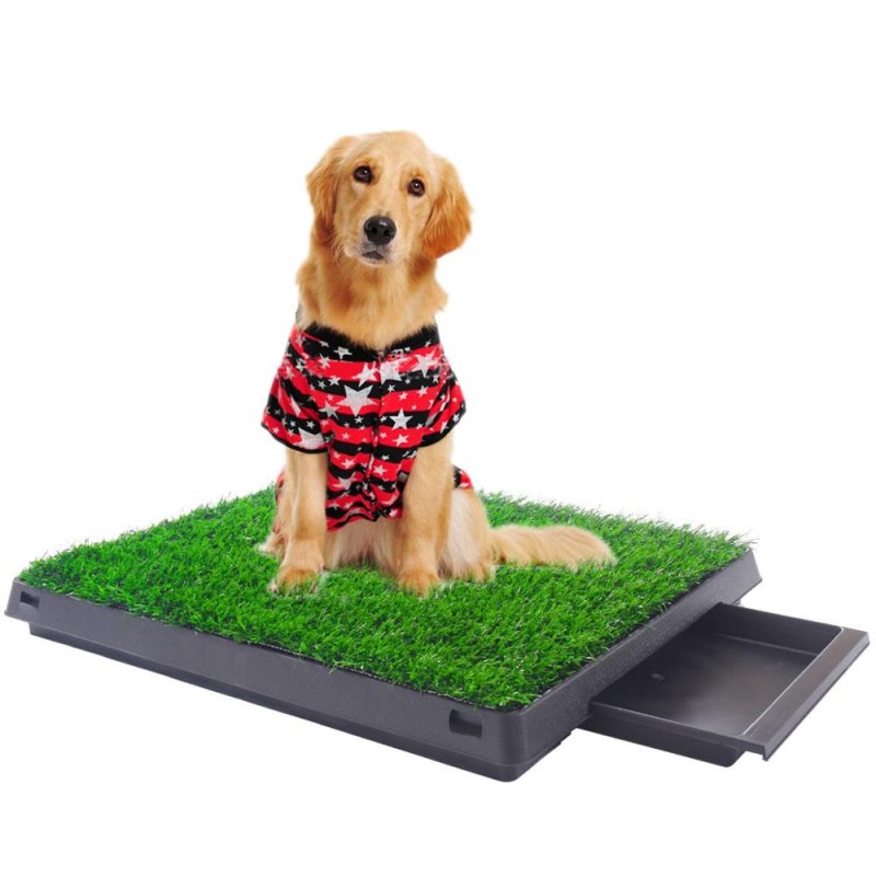 Туалет для собак POOCHPAD Indoor Turf Dog Potty Classic Plus 60х40 см