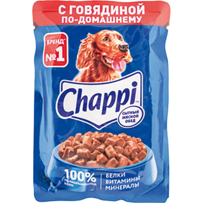 Чаппи 85г мясное изобилие