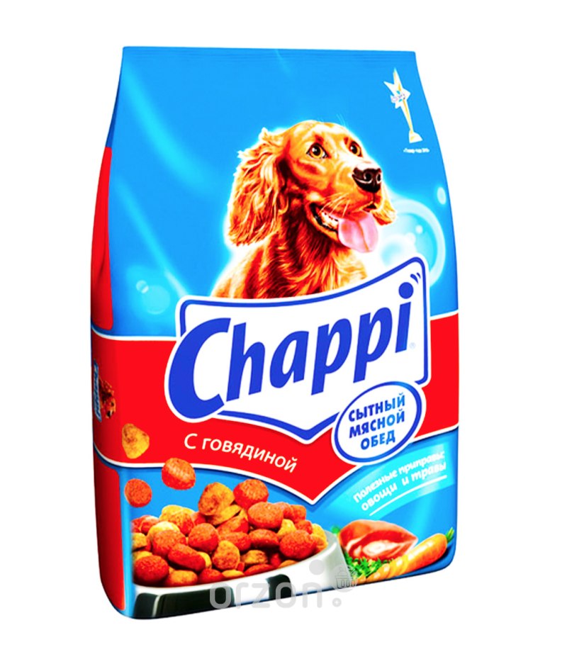 Корм для собак Chappi мясное изобилие 600г