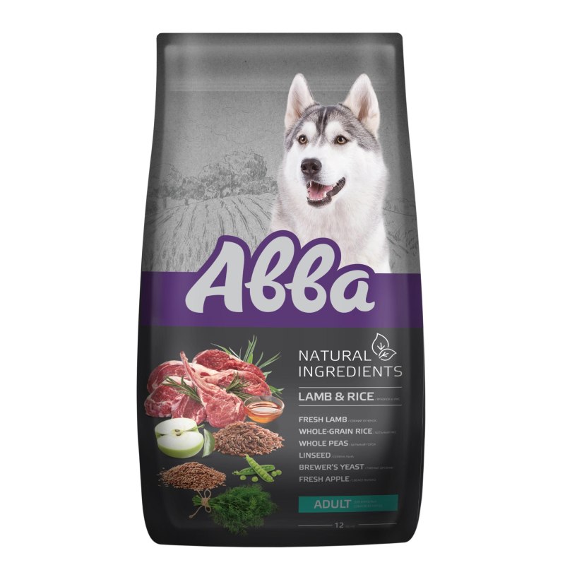 Корм для собак Авва (12 кг) Premium Grain free Lamb and Potatoes