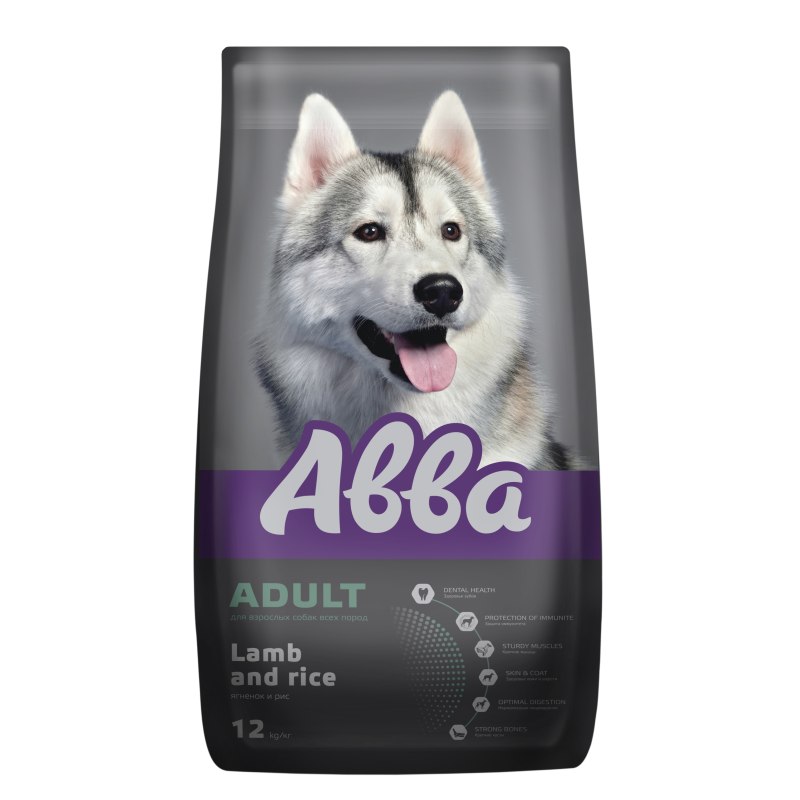 Корм Авва ягненок рис