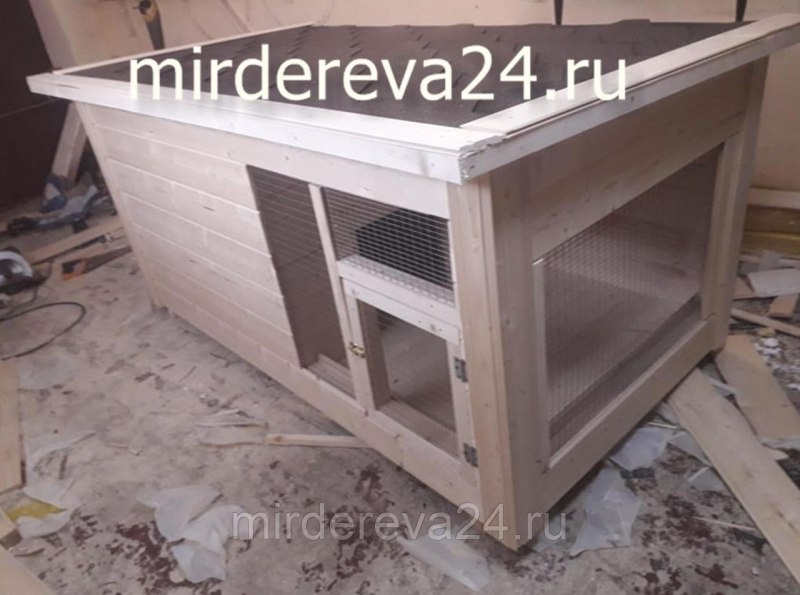 Вентиляция в зимней будки для собаки
