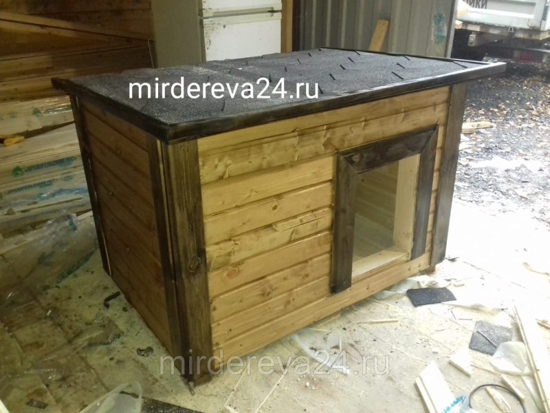 Деревянная конура