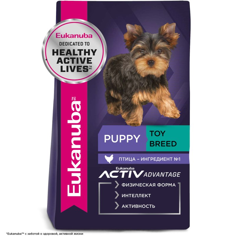 Eukanuba Puppy Toy Breed корм для щенков