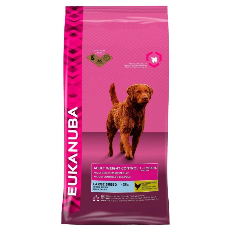 Эукануба Dog корм для взрослых собак крупных пород 15кг (EUK