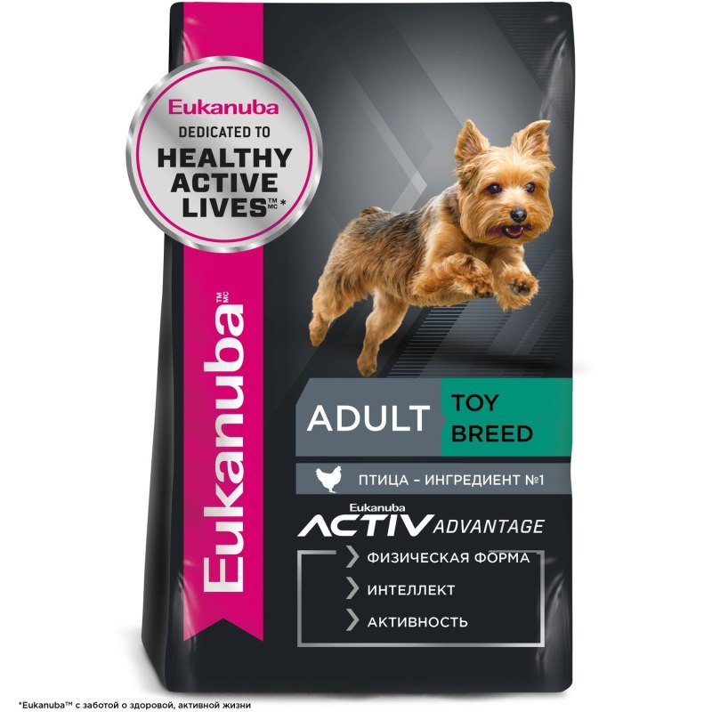 Eukanuba для взрослых собак миниатюрных пород