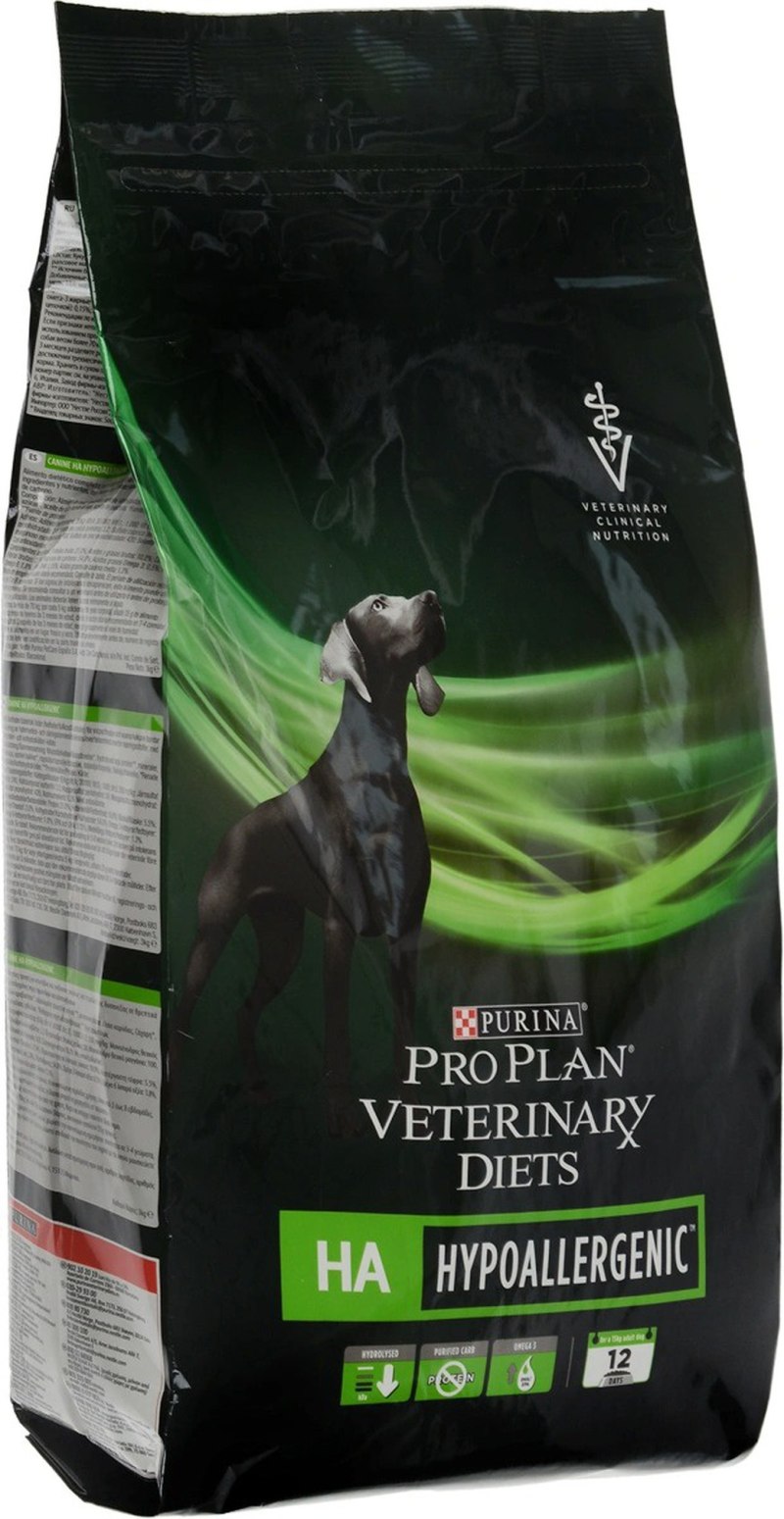Сухой корм Pro Plan Veterinary Diets ha Hypoallergenic 3 кг