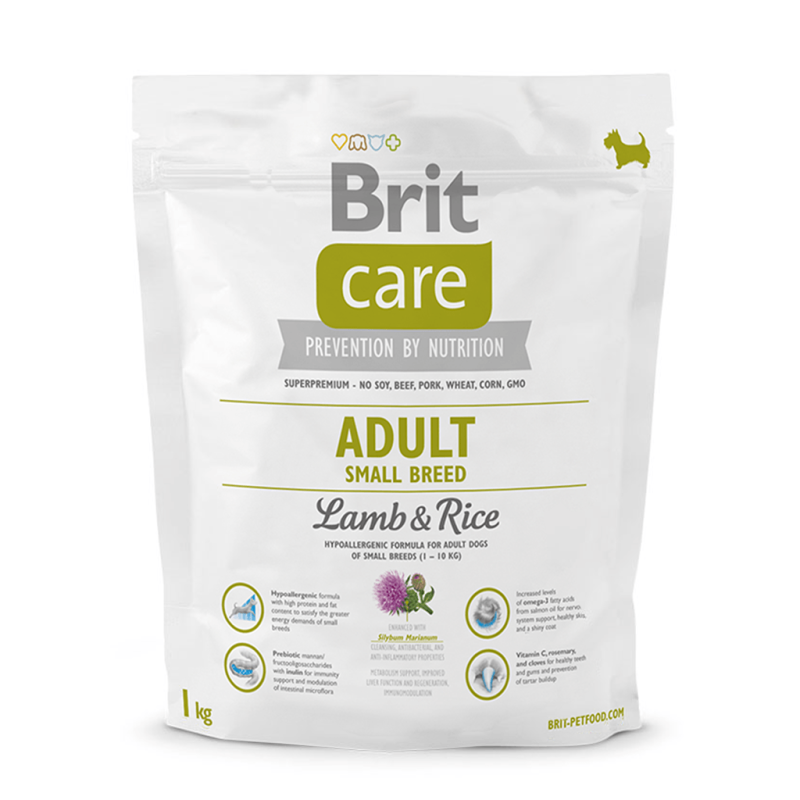 Корм для собак Brit Care ягненок 7 кг