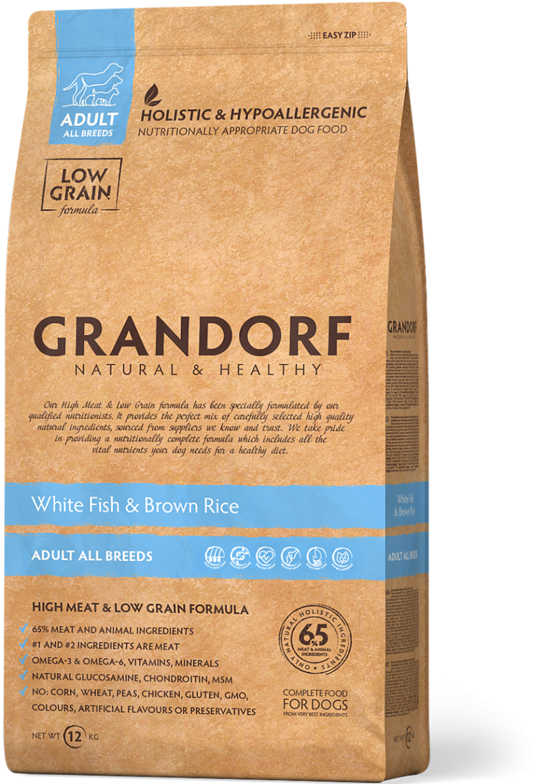 Grandorf: Adult - Turkey & Rice (Mini Breeds) 1кг.