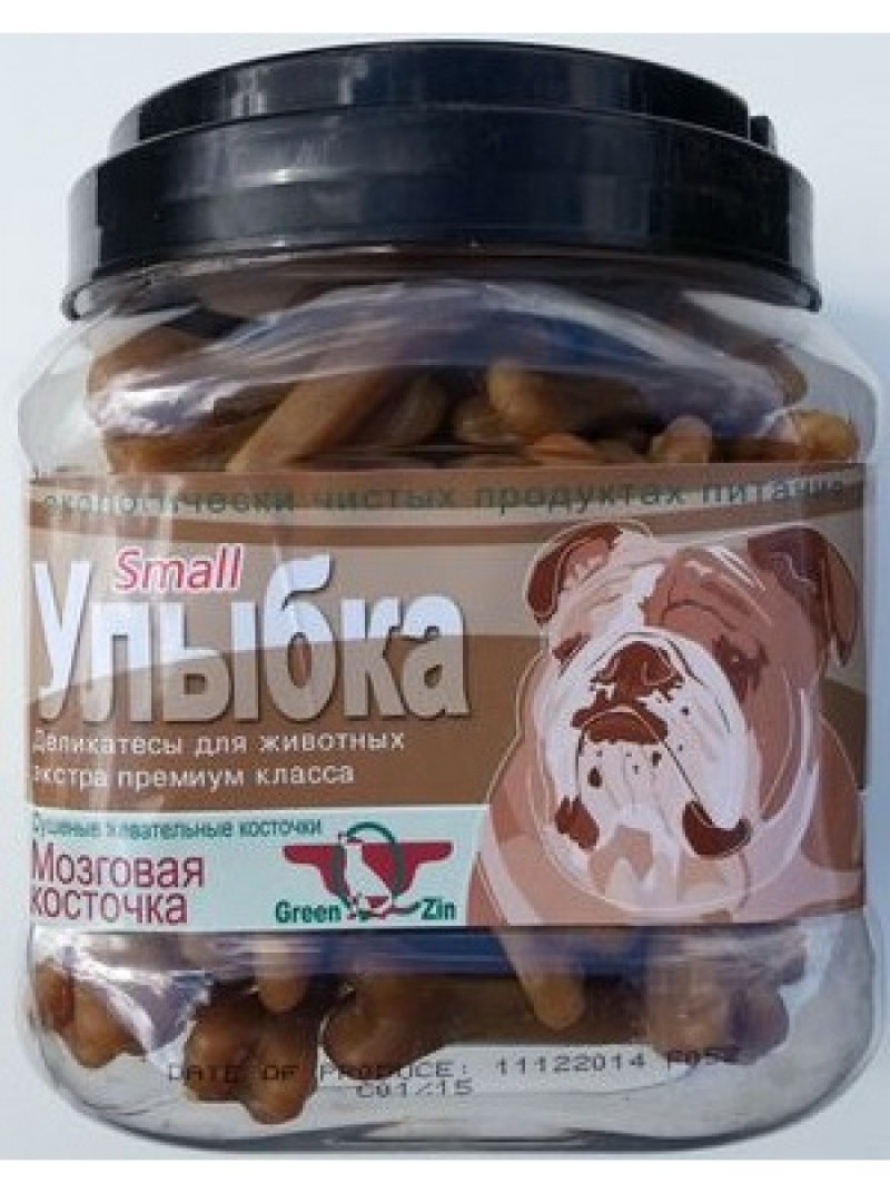 Грин Кьюзин лакомства для собак улыбка