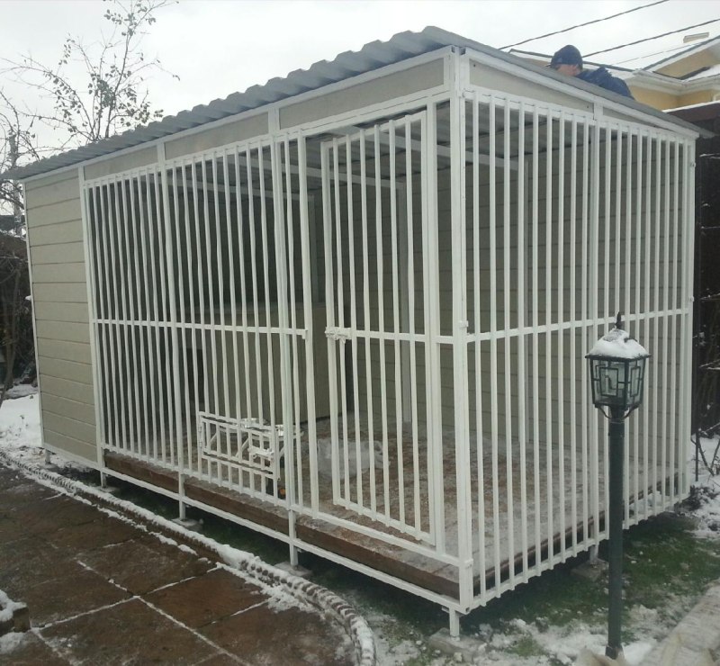 Вольер для хаски