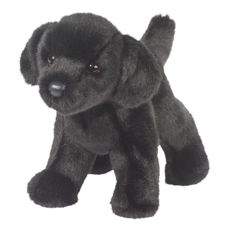Черный щенок игрушка