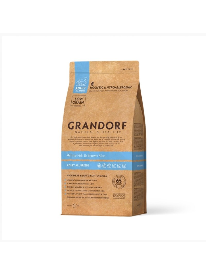 Grandorf 4 meat Brown Rice для кошек
