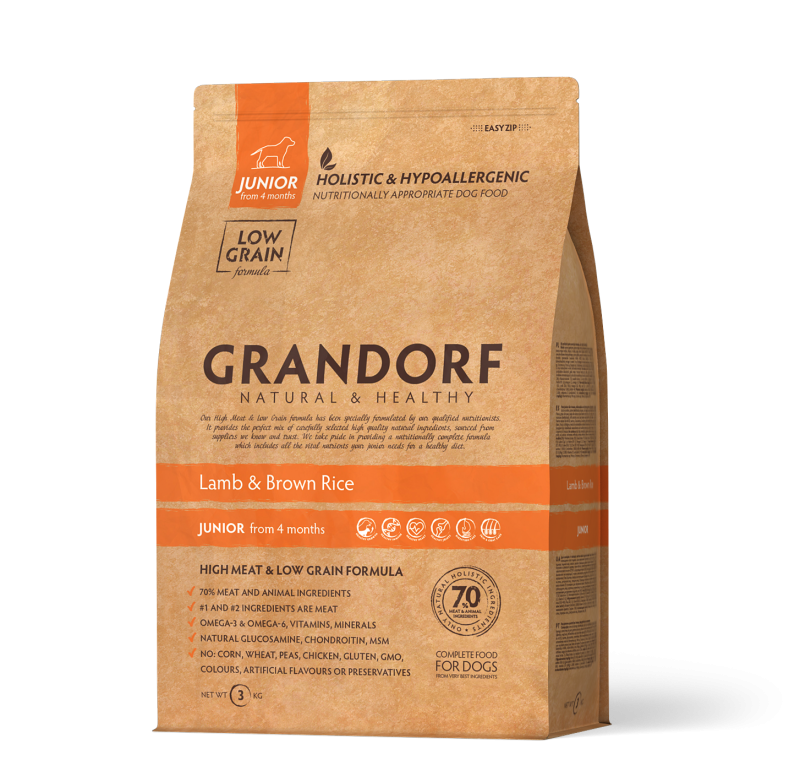 Grandorf Turkey Brown Rice для собак