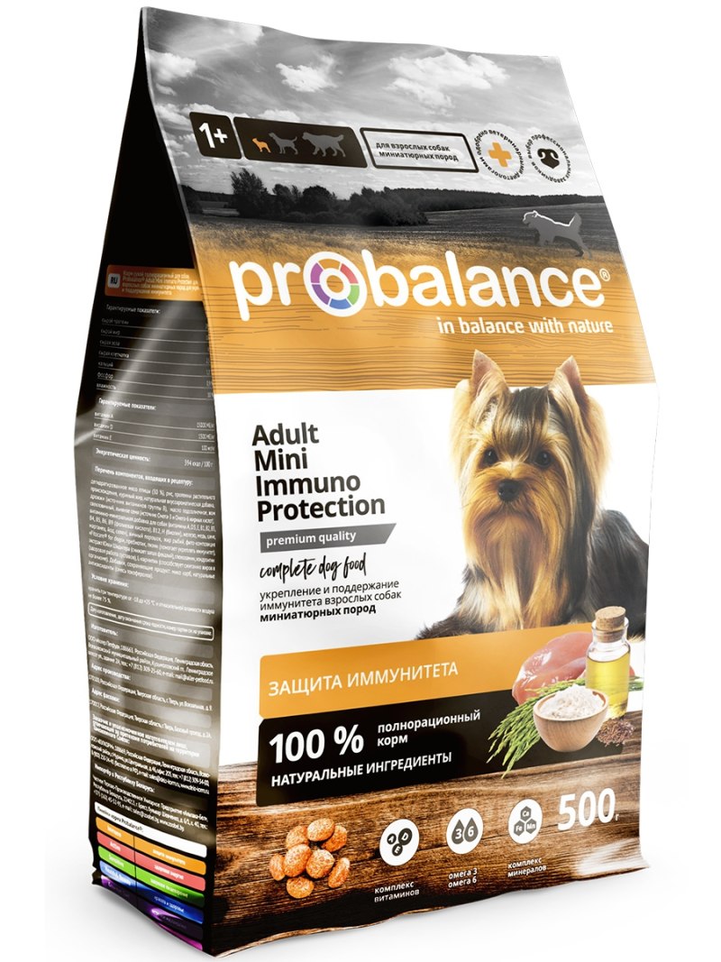 PROBALANCE корм для собак