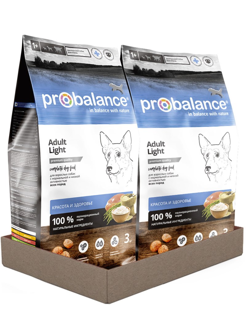 PROBALANCE корм сухой Hypoallergenic д/взрослых собак всех пород 15кг