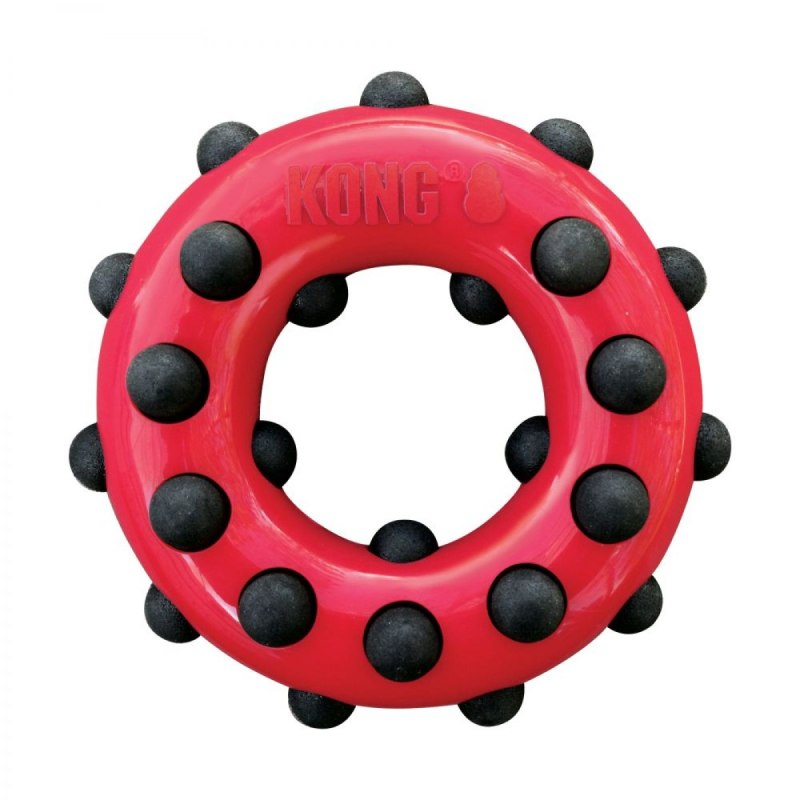 Kong игрушка для собак Dotz кольцо большое 15 см