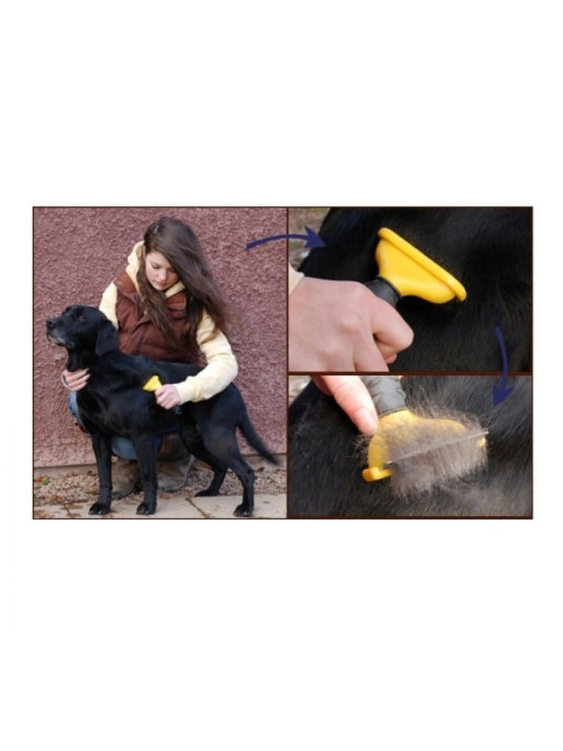 FURMINATOR для собак средних длинношерстных пород long hair Medium Dog 7 см