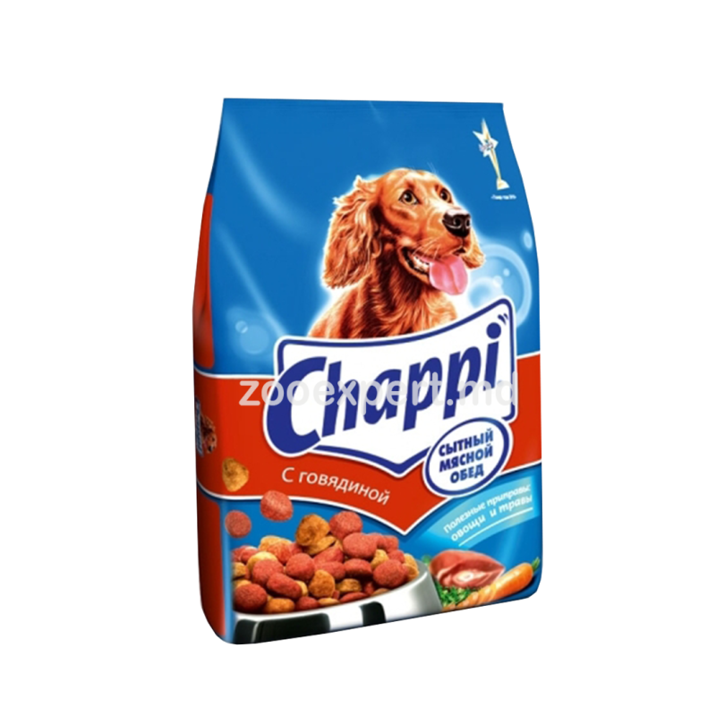Корм для собак Chappi говядина 600г
