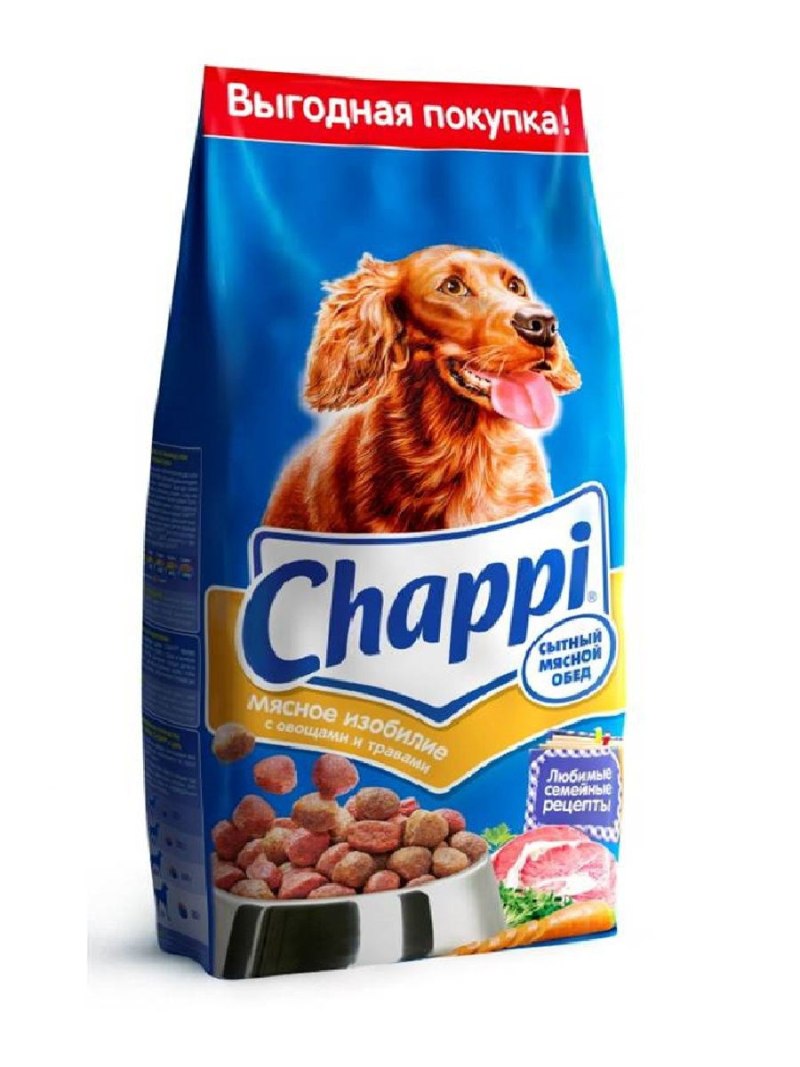 Корм Чаппи 15 кг мясное изобилие