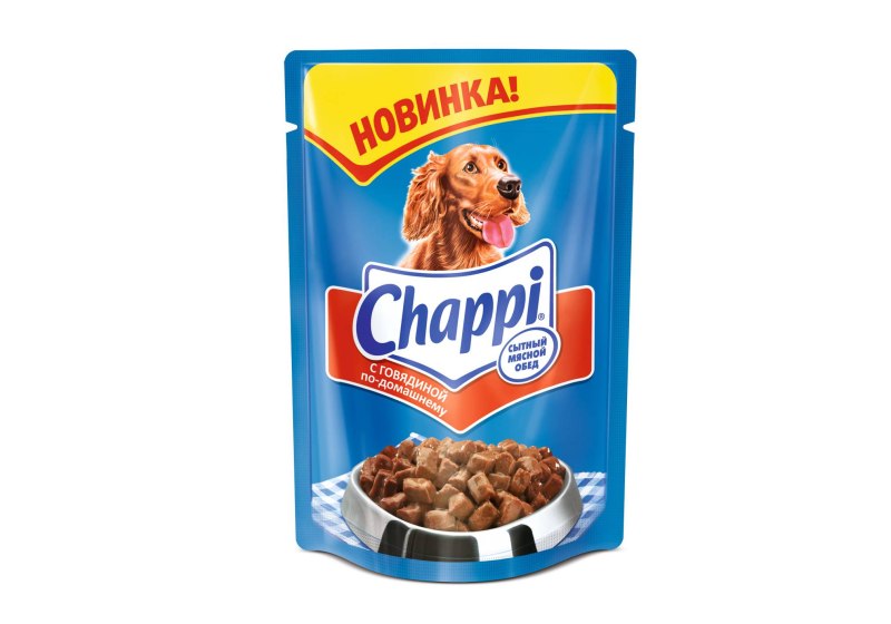 Корм для собак Chappi говядина 100г