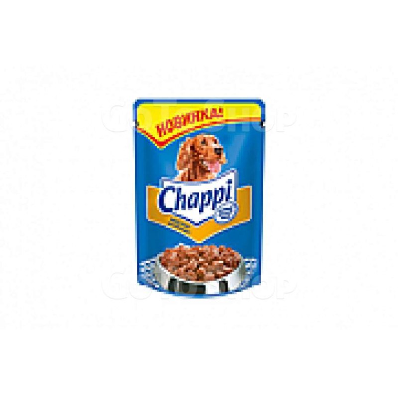 Корм для собак Chappi мясное изобилие 85г