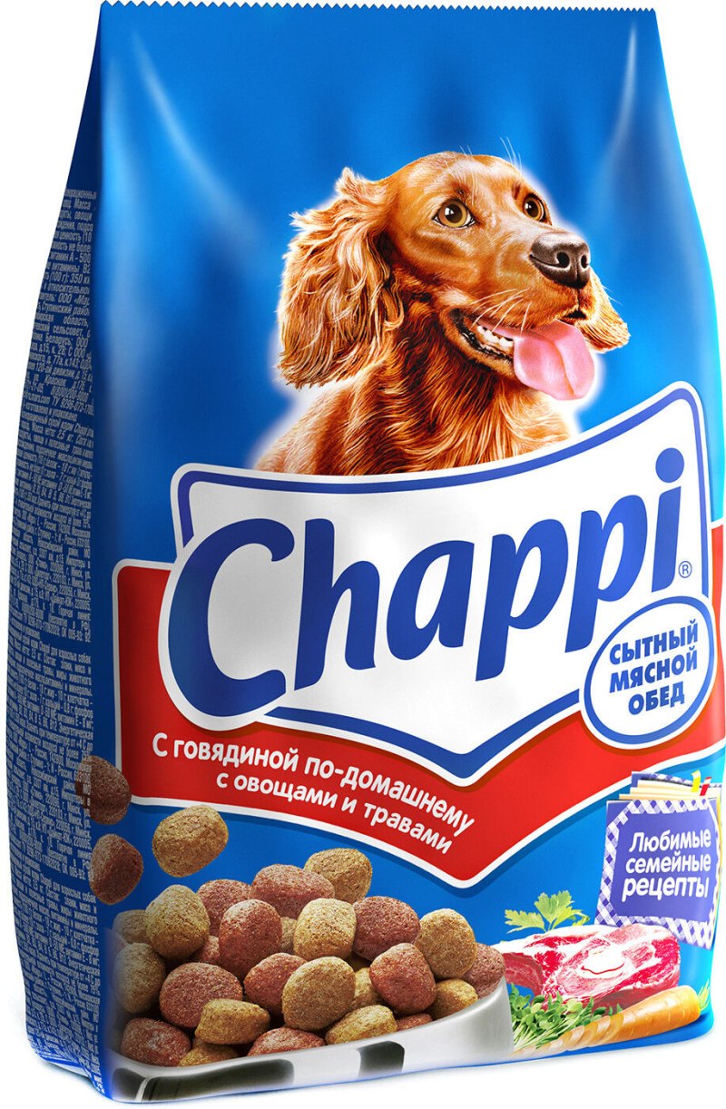 Корм для собак Chappi мясное изобилие 15 кг