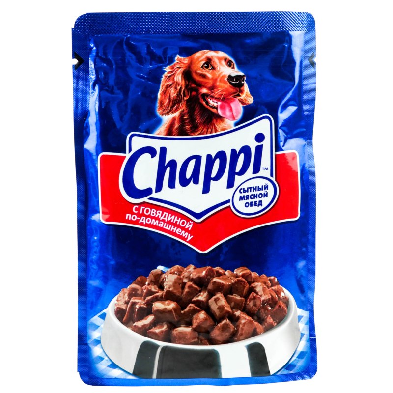 Корм для собак Chappi говядина 100г