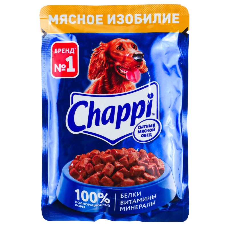 Чаппи 85г мясное изобилие
