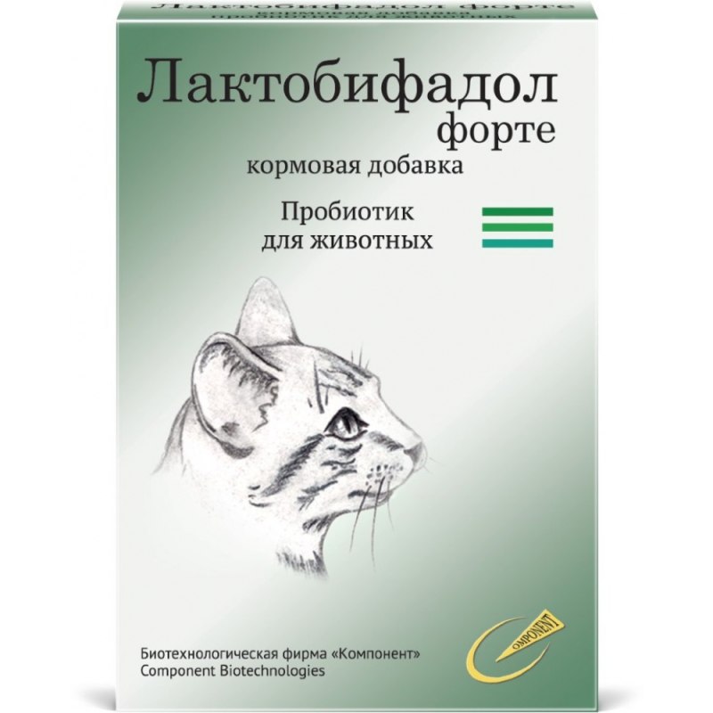 Лактобифадол форте кошки, 50 г