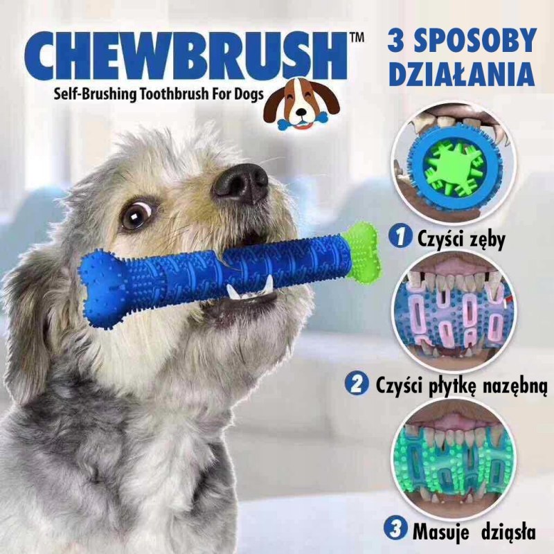 Зубная щетка для собак сhewbrush
