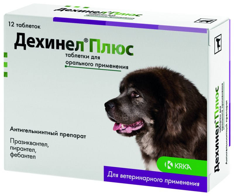 КРКА Дехинел плюс XL таблетки для собак