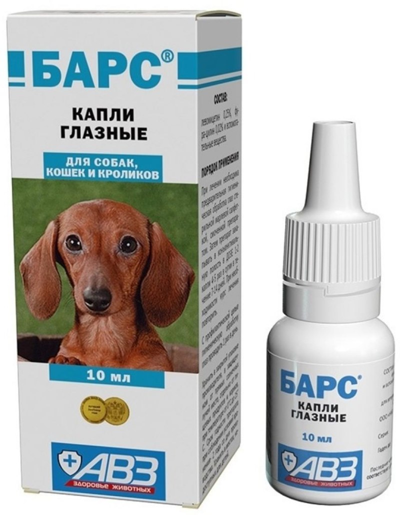 Капли глазные Барс 10мл