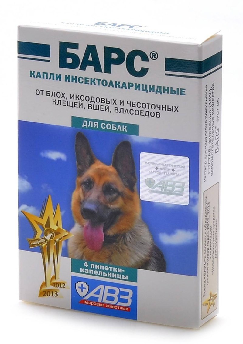 АВЗ капли Барс