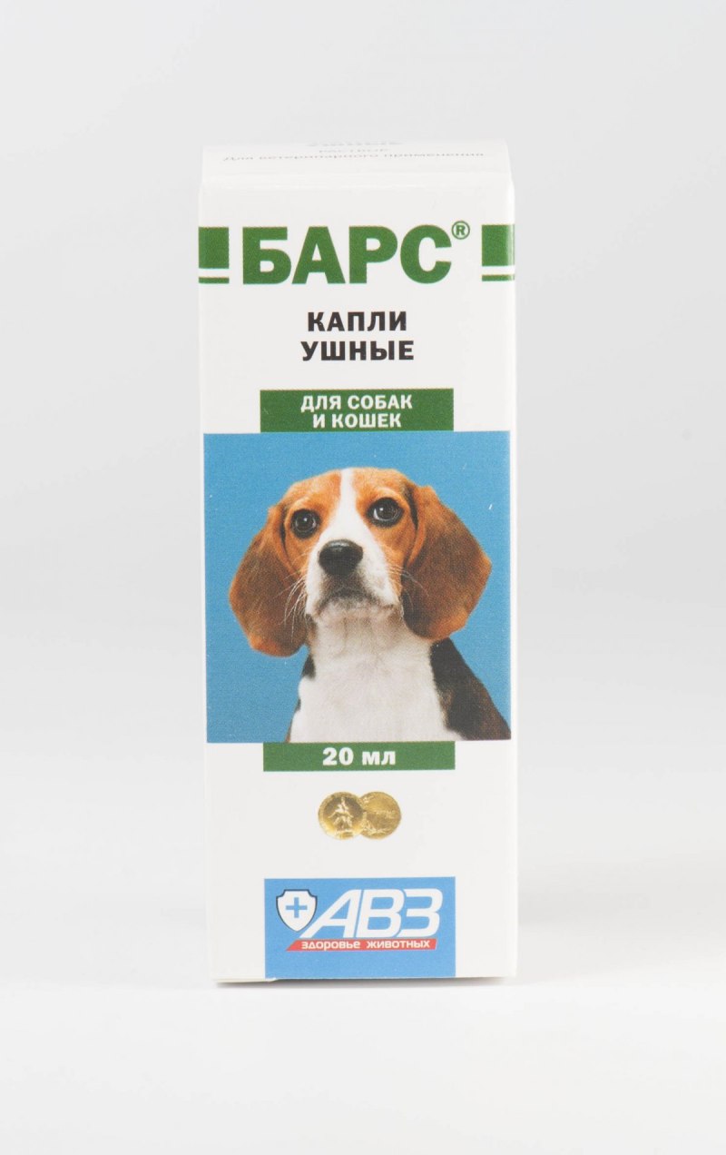 Барс капли ушные, 20 мл