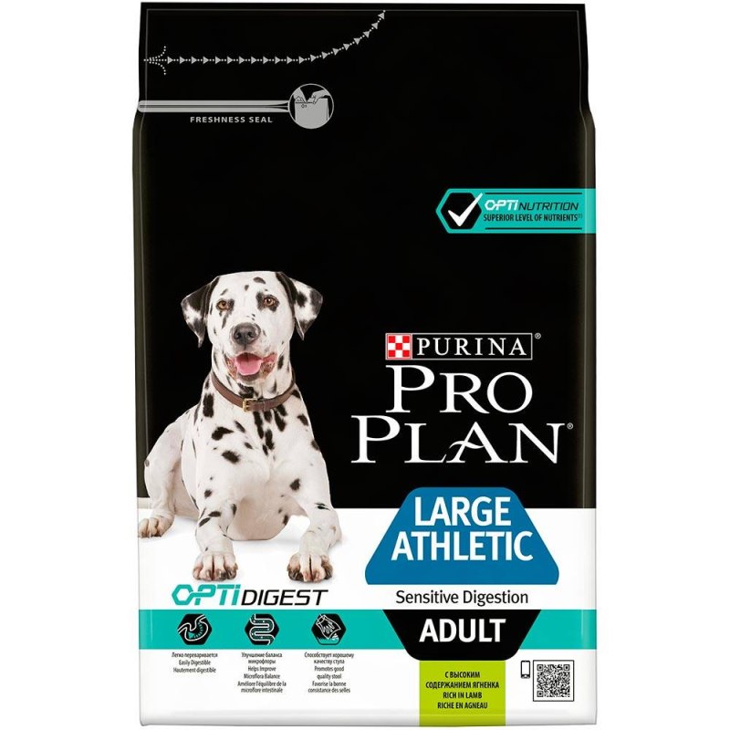 Корм для собак Purina Pro Plan OPTIDIGEST ягненок с рисом 3 кг