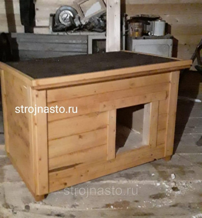 Собачьи будки утепленные
