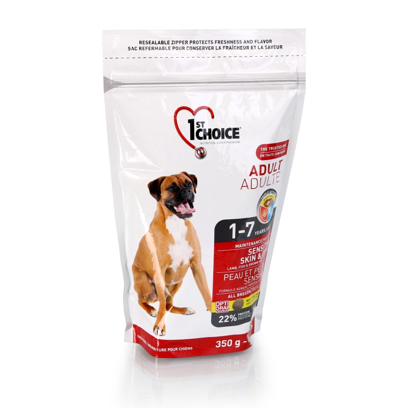 Для взрослых собак с ягненком(Adult sensitive Skin&Coat) 1st choice 7