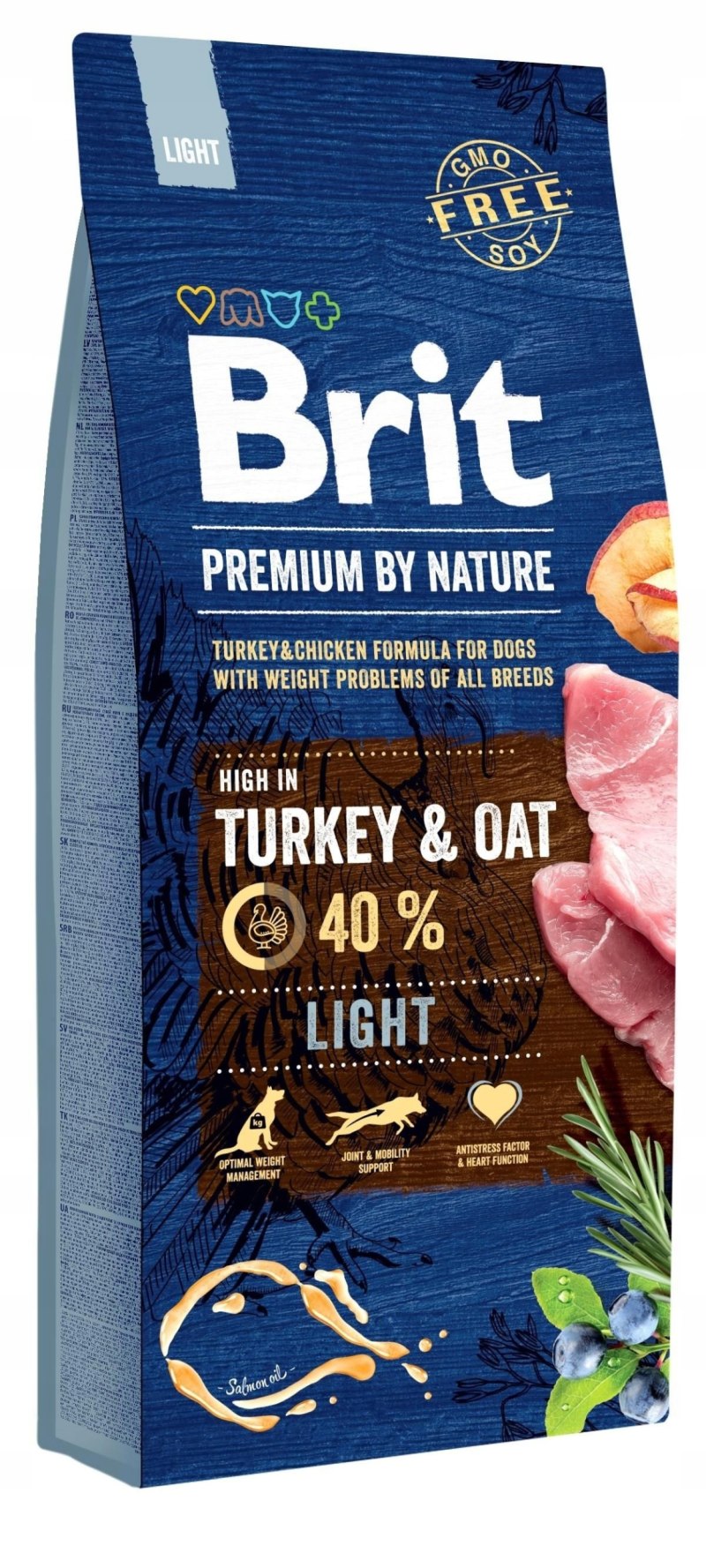 Brit Premium by nature Junior m корм для молодых собак средних пород: 3 кг