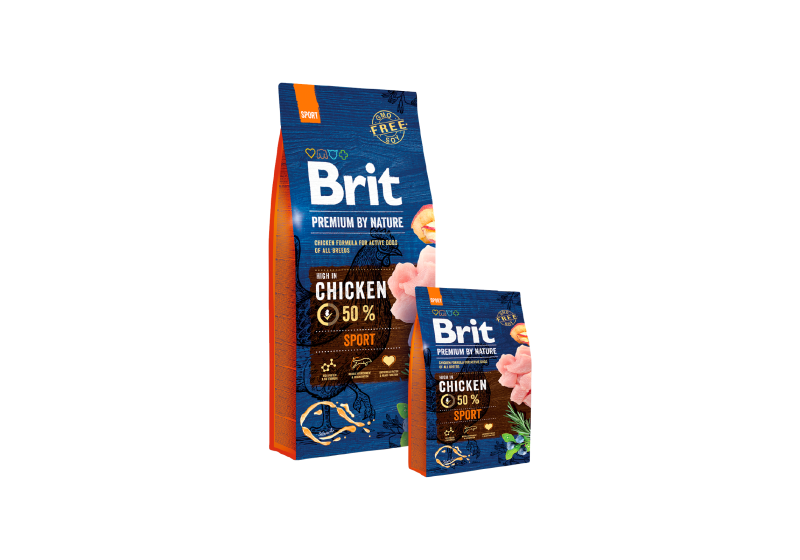 Корм для собак Brit Premium by nature курица 15 кг