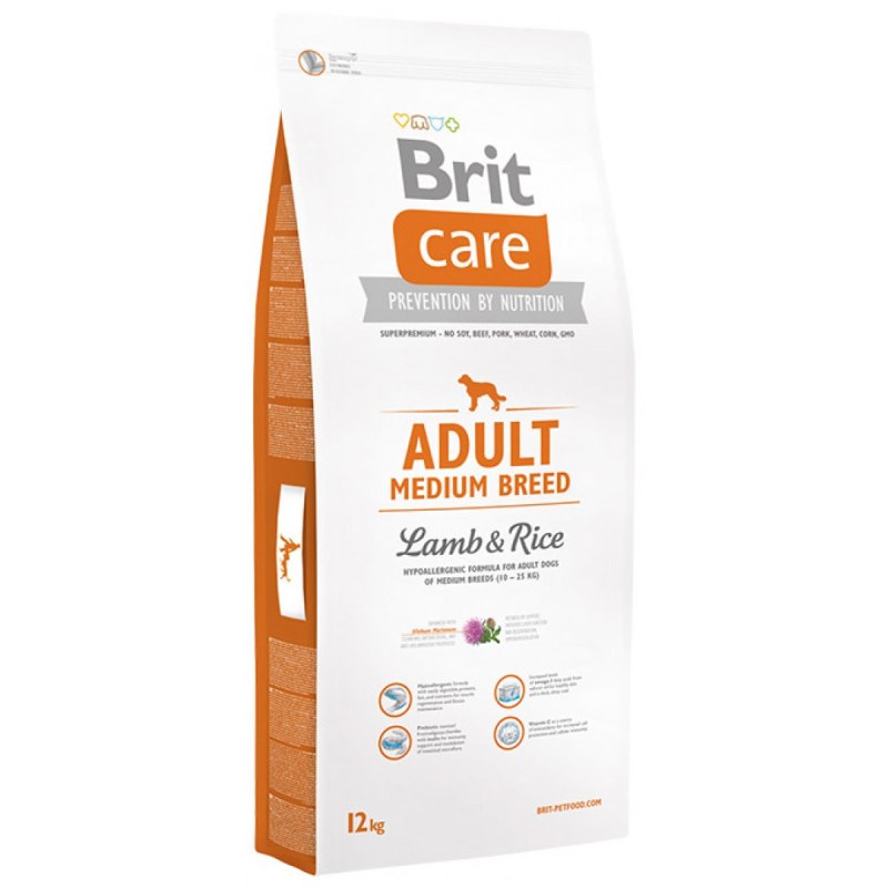 Корм для собак Brit Care лосось с картофелем 12 кг