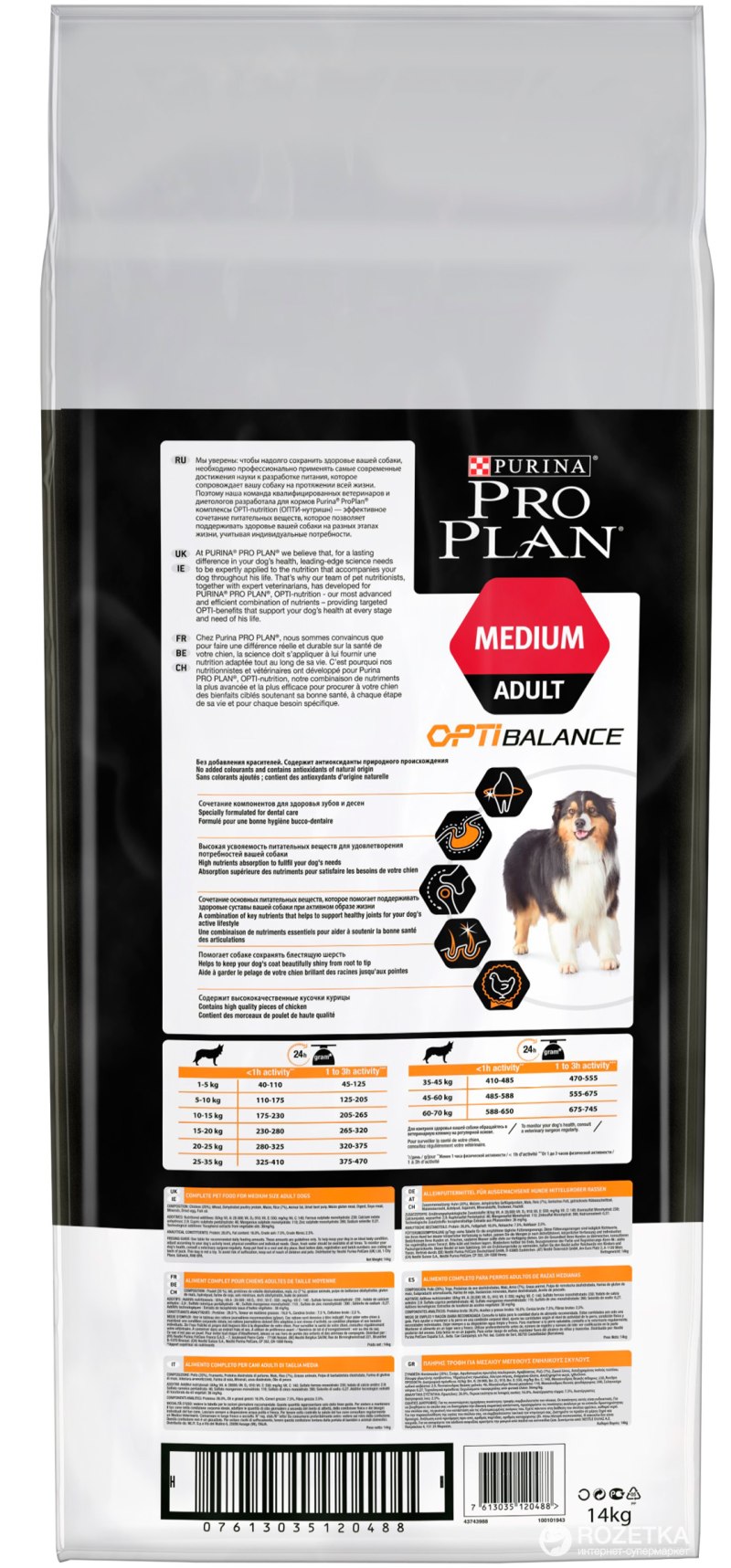Pro Plan для собак крупных пород robust ягненок 12+2