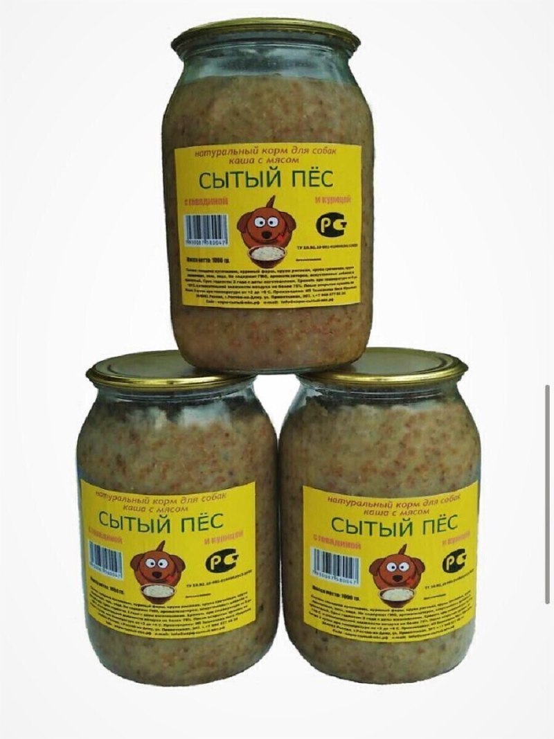 Каши для собак рецепты