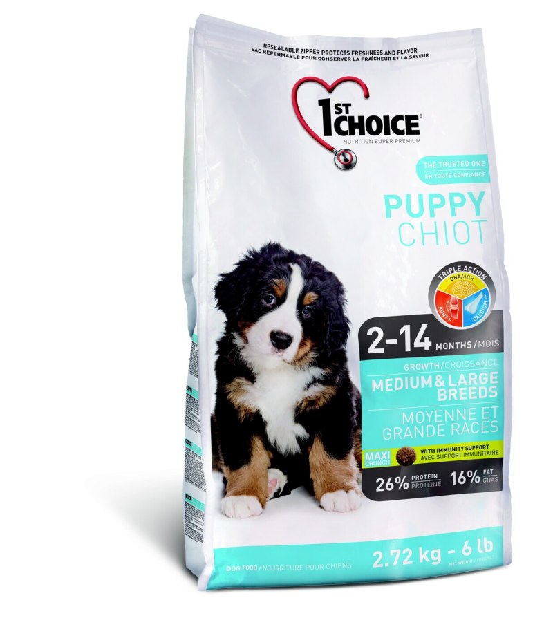 1st choice Puppy Medium & large Breed