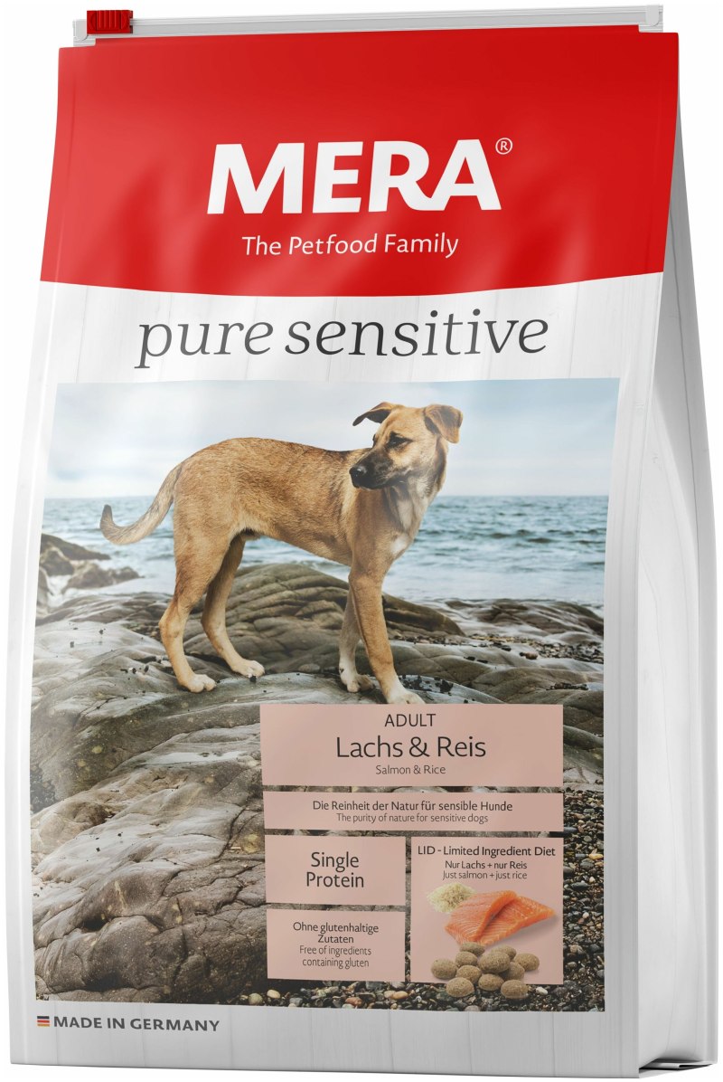 Корм для собак Mera (12.5 кг) Pure sensitive Fresh meat с говядиной и картофелем для взрослых собак