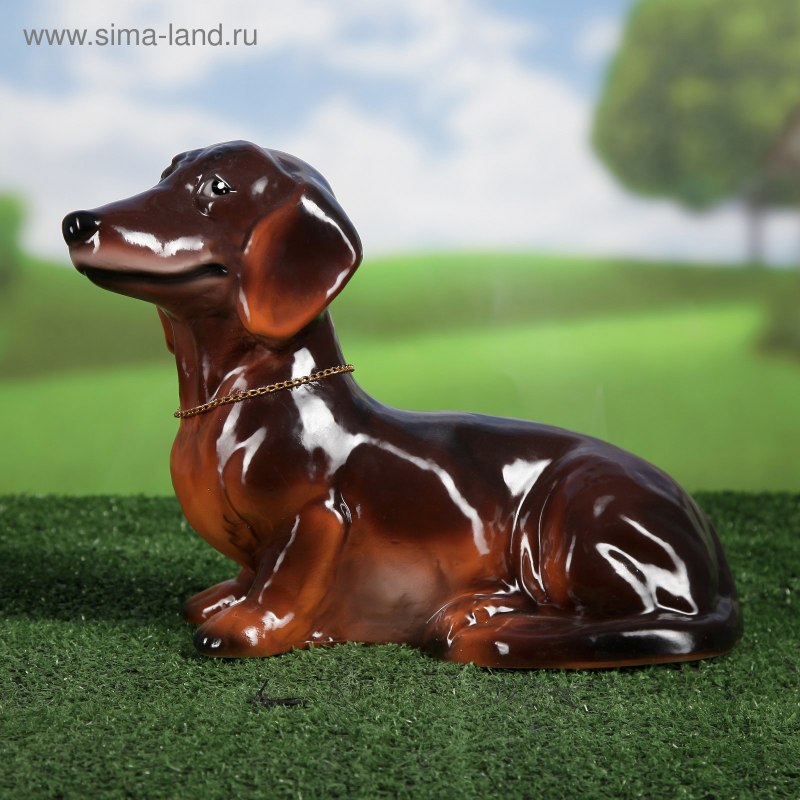 Садовая фигура такса