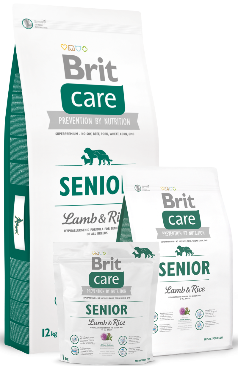Brit Care Senior all Breed для собак старше 7 лет